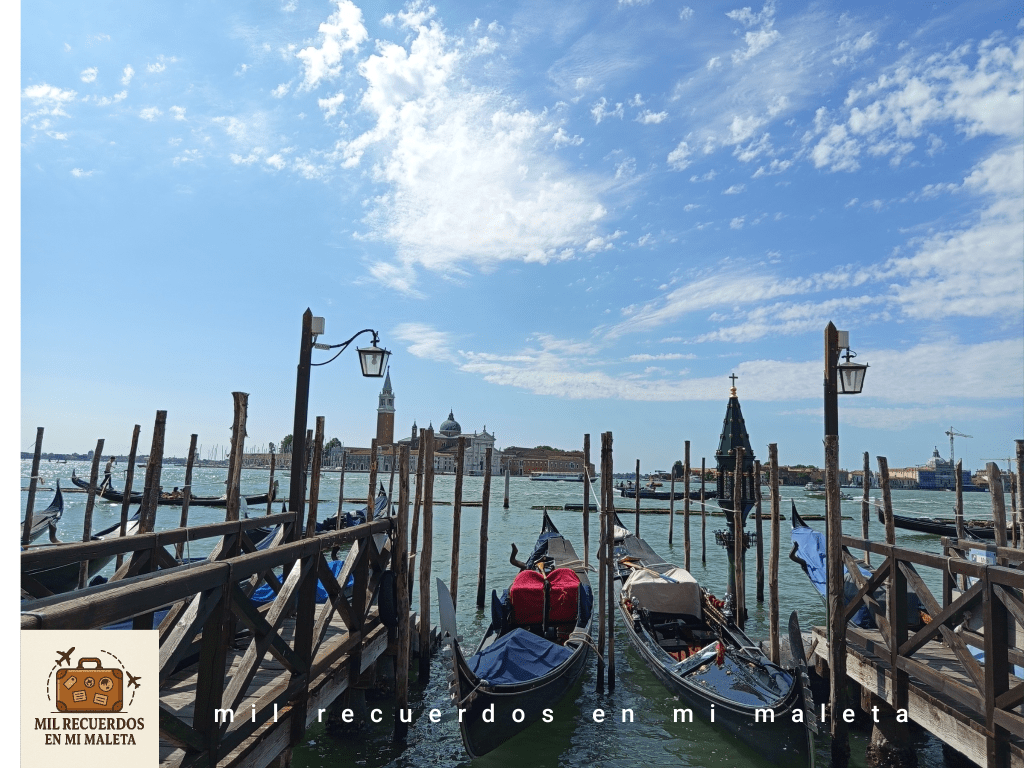 Vistas a la isla en Venecia