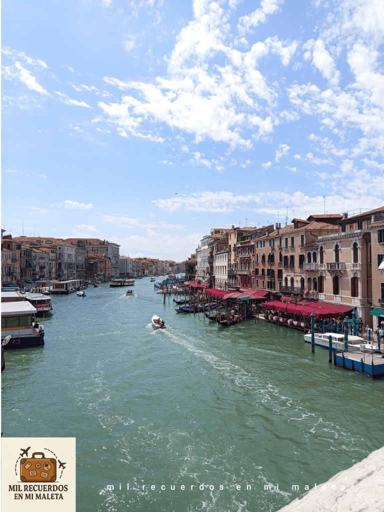 vistas desde el puente de rialto