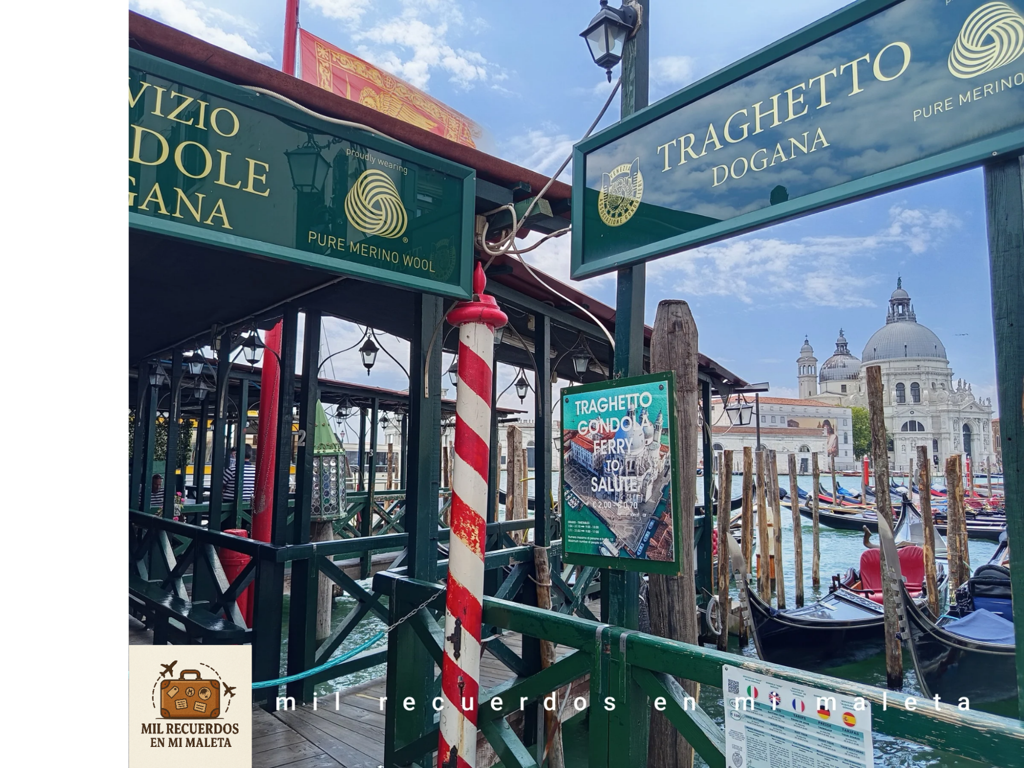 Parada de traghetto en Venecia