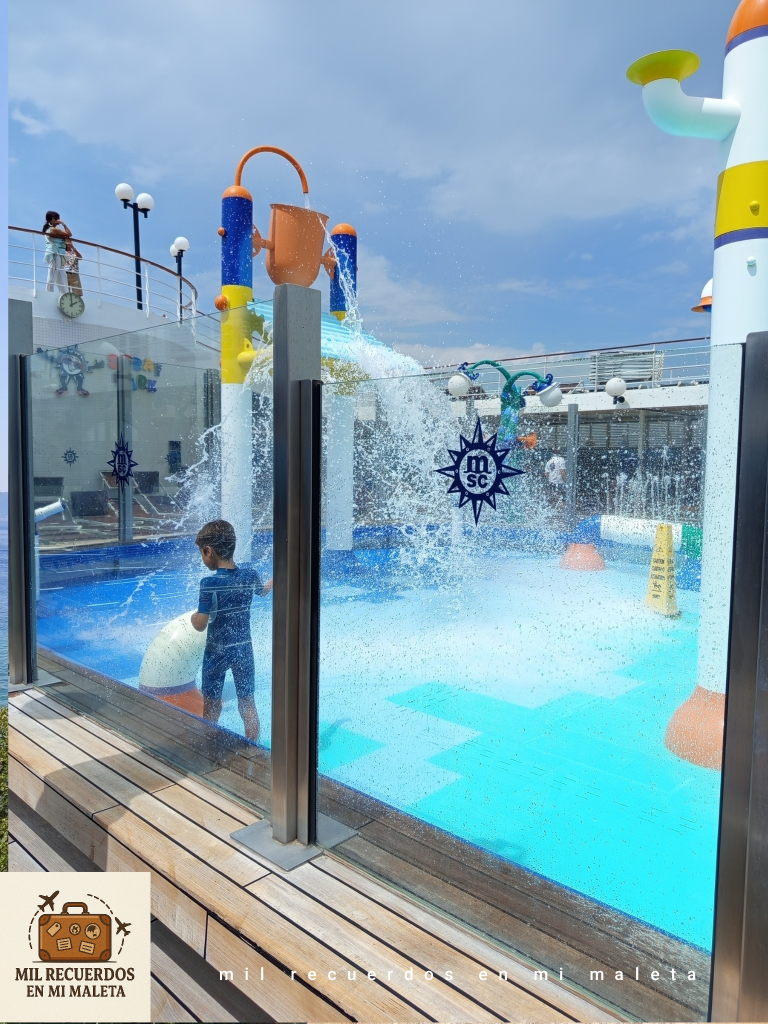 Parque acuático infantil MSC Ópera
