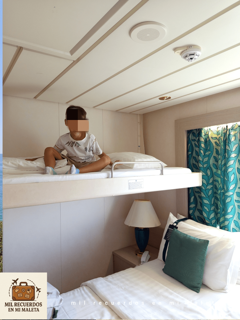 Camarote exterior MSC Ópera