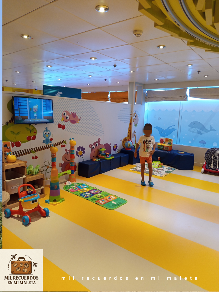 Sala de juegos infantil Mini Club MSC Ópera