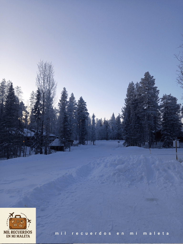 Pyhä Tunturi en invierno