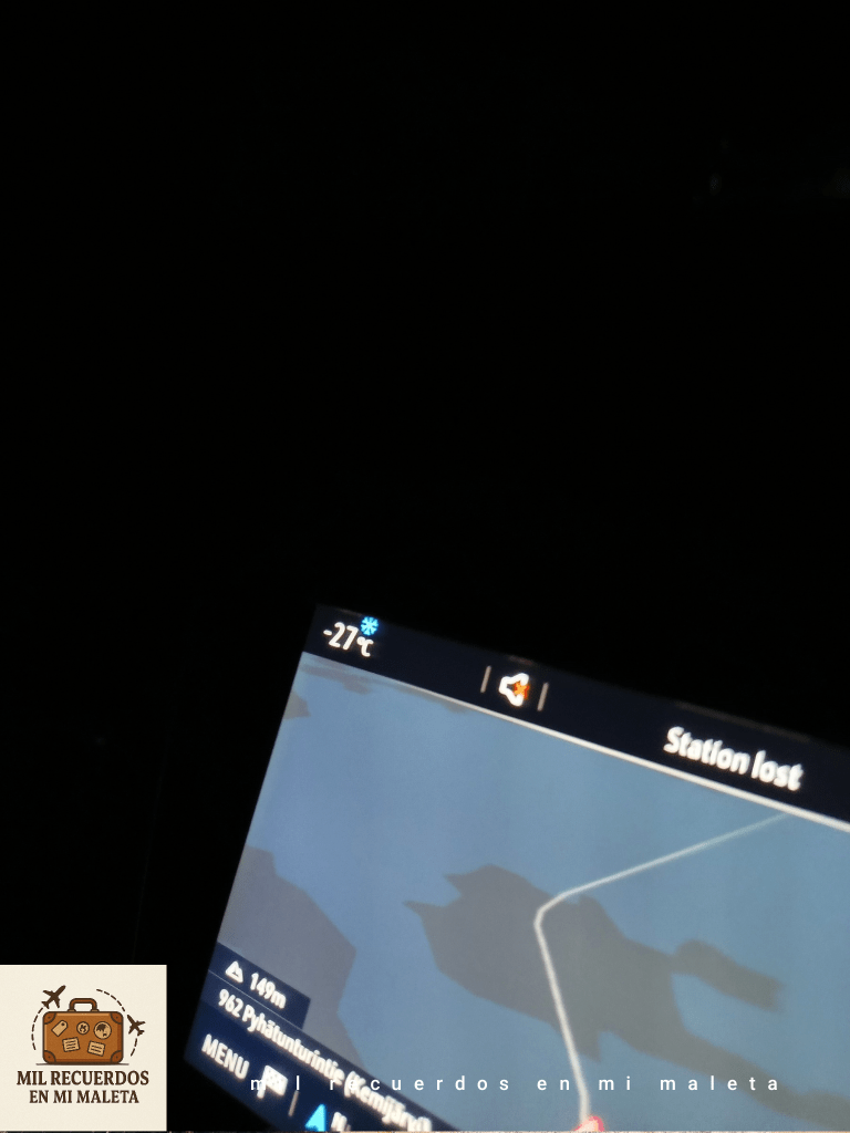 frio polar extremo en laponia finlandesa