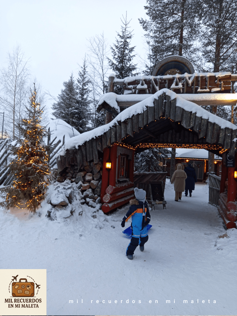 Santa Claus Village, Rovaniemi, Finalndia