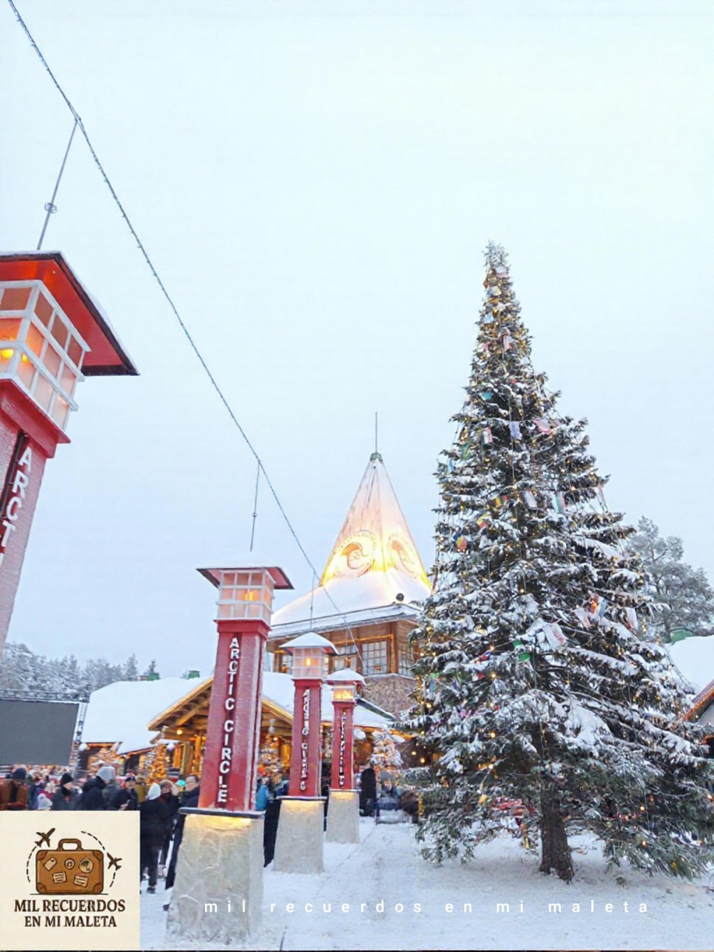 Día 2 en Laponia: Santa Claus Village y nuestra primera aurora boreal en Pyhä&nbsp;Tunturi